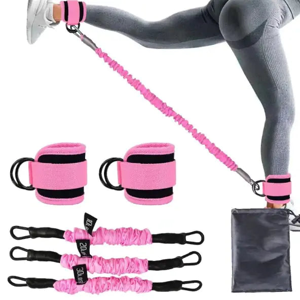 Ankle Strap Resistance Bands for Fitness
