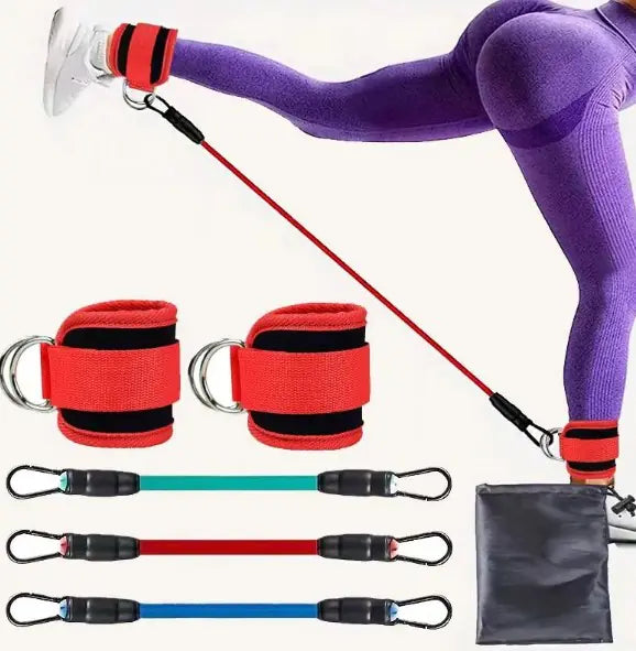 Ankle Strap Resistance Bands for Fitness