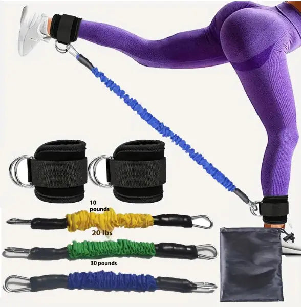 Ankle Strap Resistance Bands for Fitness