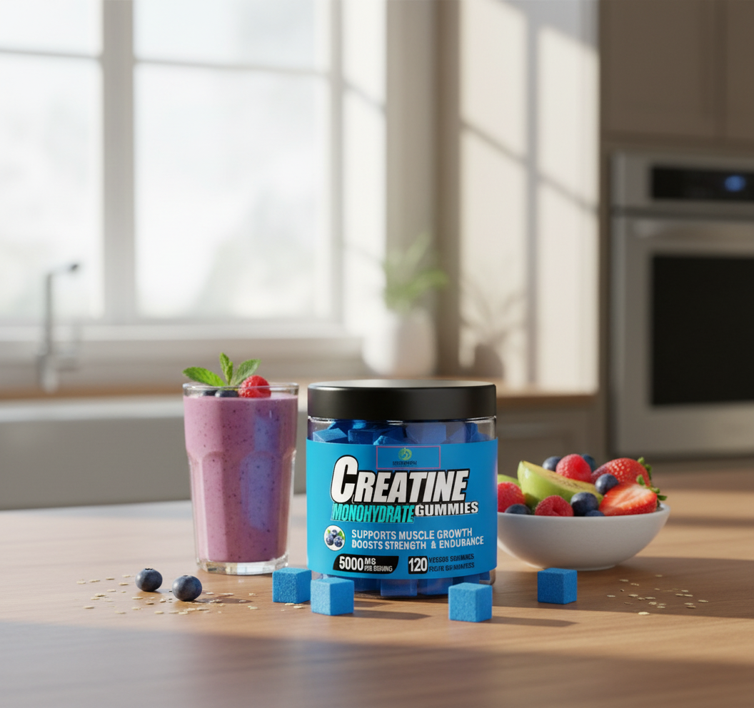 Creatine Gummies Kitchen Counter