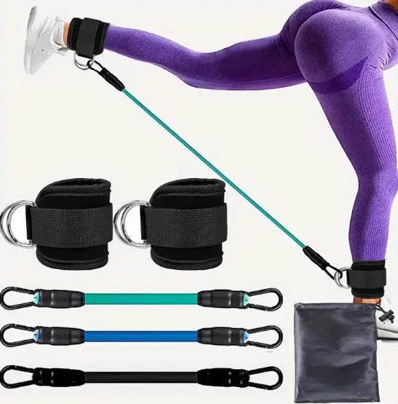 Ankle Strap Resistance Bands for Fitness