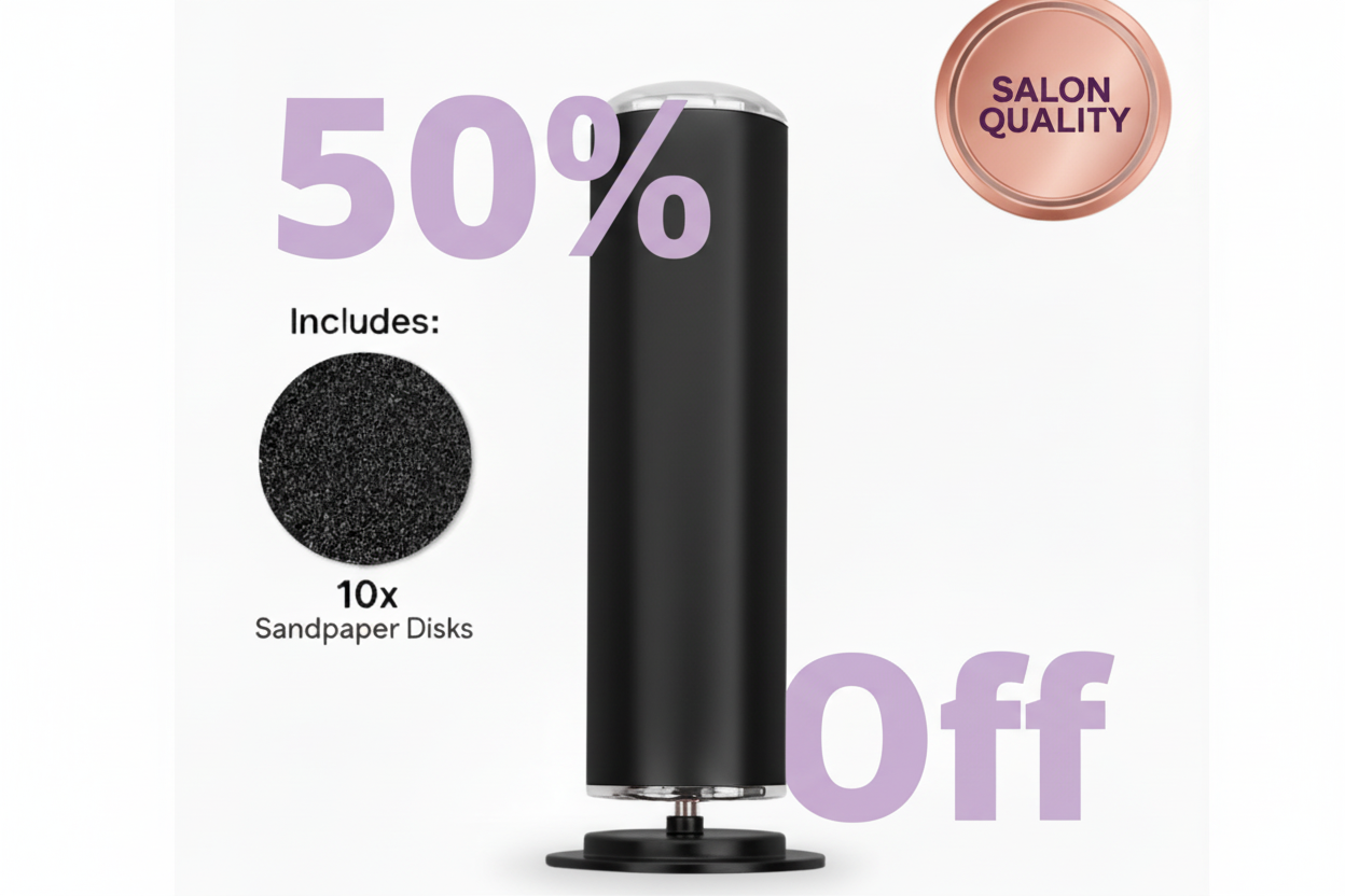 Electric Foot Callus Remover – Black