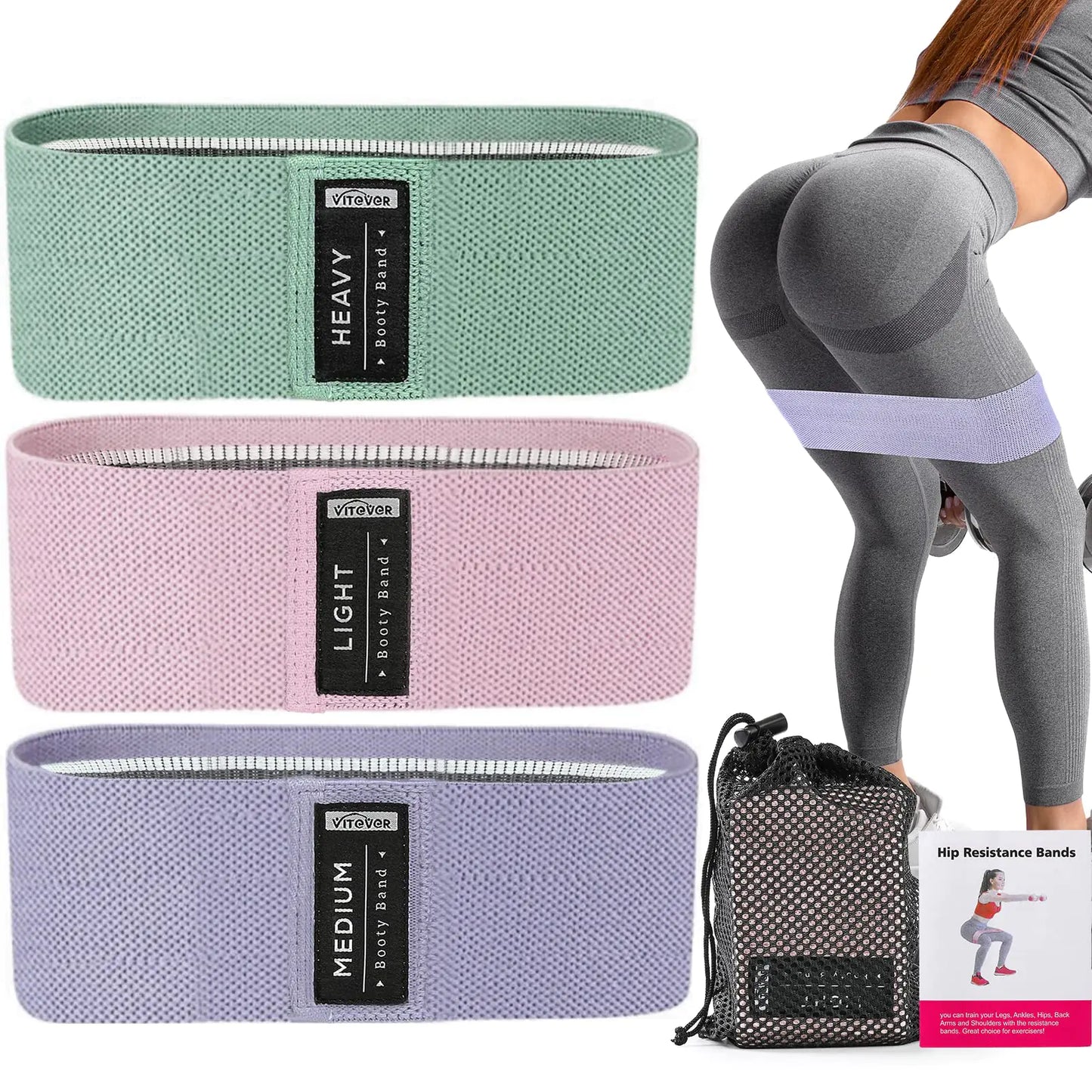 [BEST SELLER] 🚨SALE ENDS TODAY!3 Level colour Set Resistance Bands