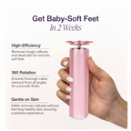 Get Baby-Soft Feet - White + Purple