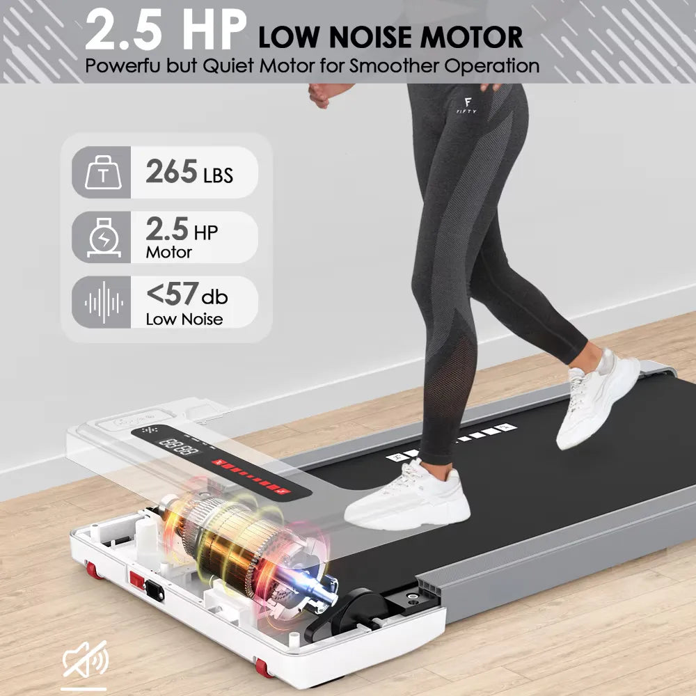 Portable Mini Treadmill - Under Desk Walking Pad for Home & Office