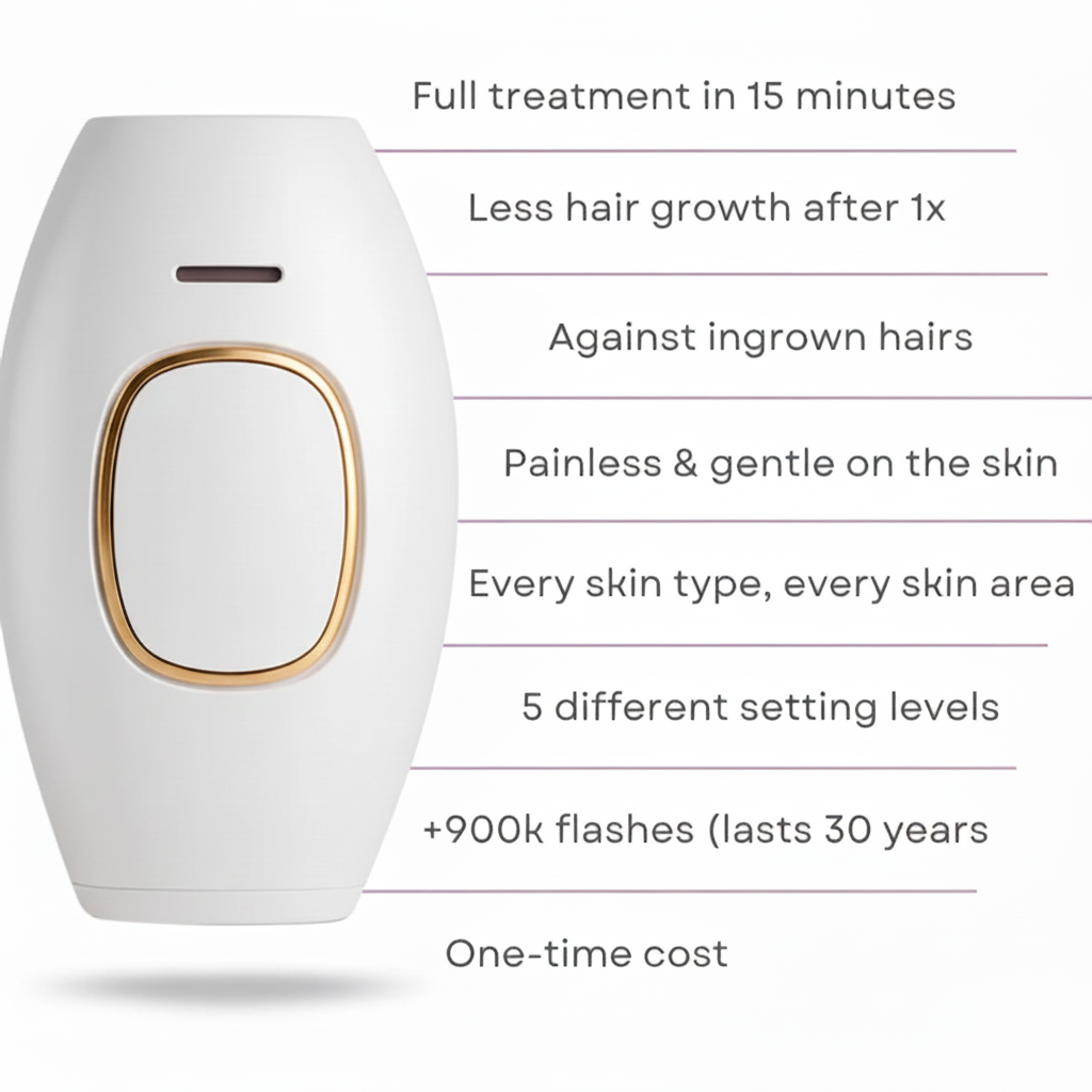 IPL Device – White, No Arrow
