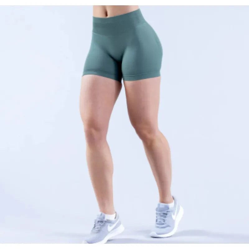 Women's Seamless Fitness Yoga Shorts