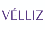 VÉLLIZ White Background Purple Text