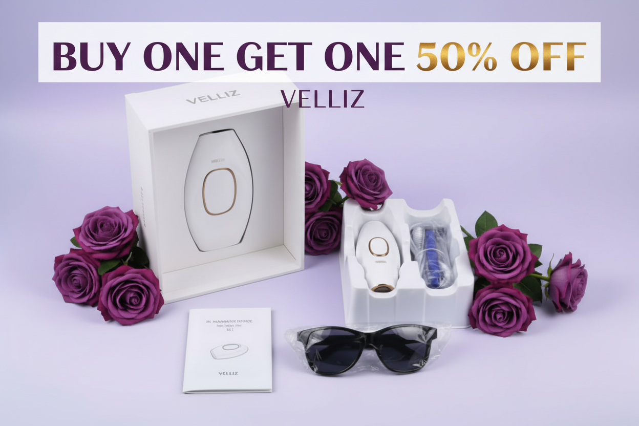 VELLIZ BOGO 50% Off Promotional Image